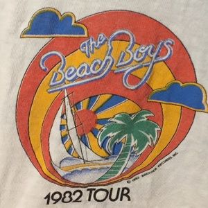 Beach Boys vintage 1982 tour shirt.